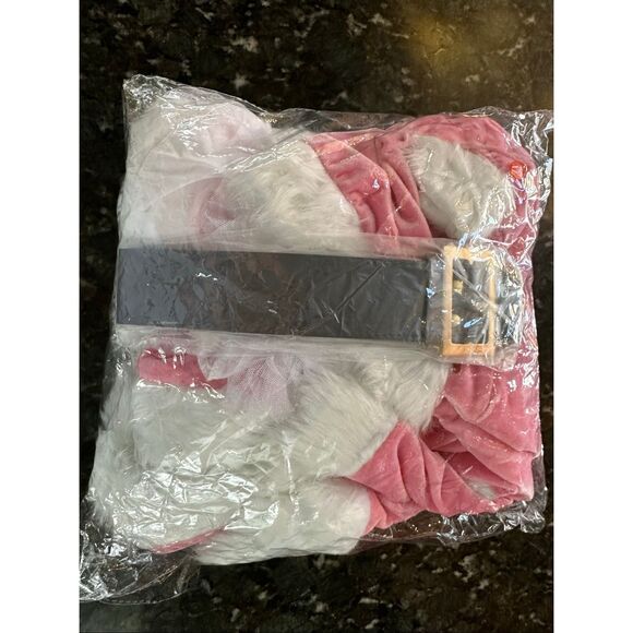 Santa Costume for Women XL Mrs. Claus Christmas Pink santa baby - Picture 8 of 8